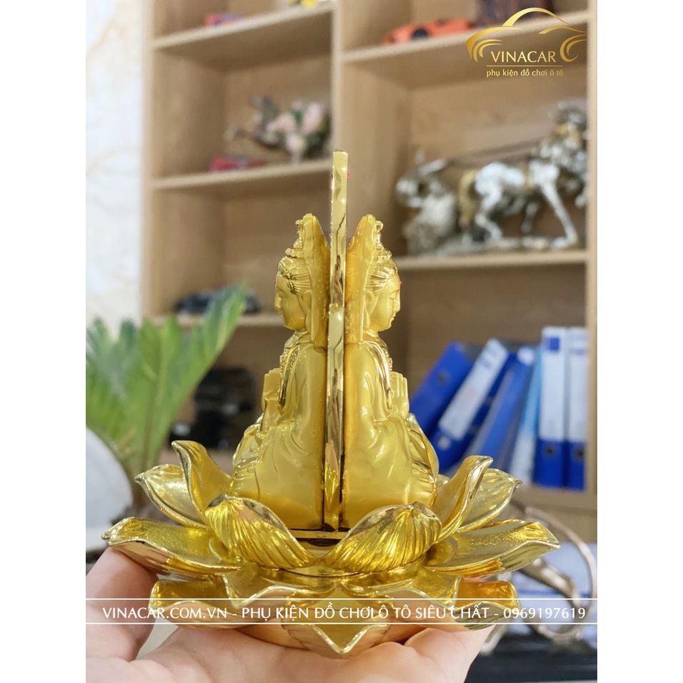 Tượng mẹ hiền quan thế âm ngự liên hoa, quan âm bồ tát, phật bà quan âm