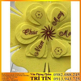 Bông hoa mai xốp dẻo trang trí Tết