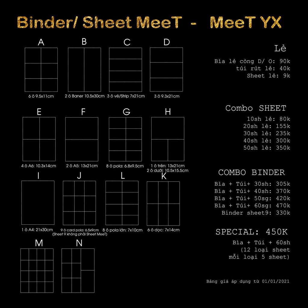 Sheet MEET size A4