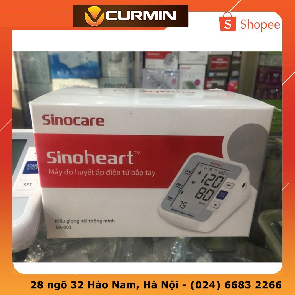 Máy Đo Huyết Áp Sinocare Sinoheart BA-801 Công Nghệ Đức ( Chính hãng )