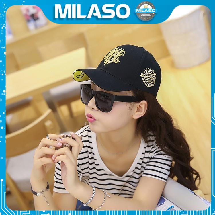 Mũ (Nón) lưỡi trai cực chất cho nam nữ (Màu đen)