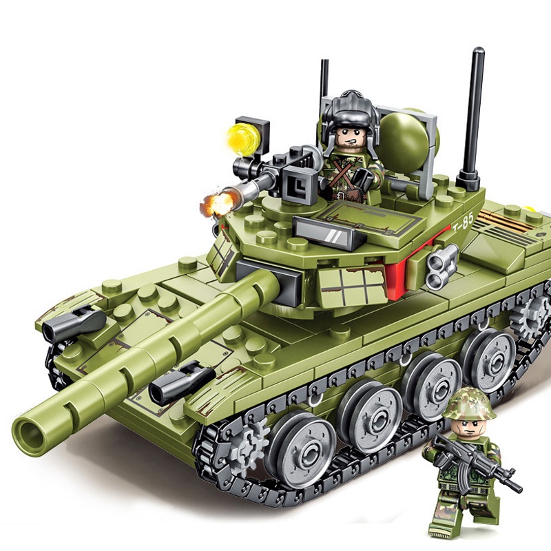 Bộ Đồ Chơi Lego Lắp Ráp Mô Hình Xe Tăng Quân Đội Loại 85 Chất Lượng Cao
