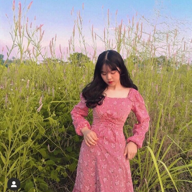 VÁY HOA VINTAGE FREESIZE