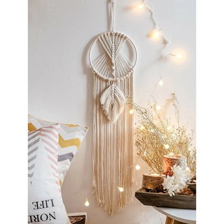 Macrame dreamcatcher treo tường trang trí nhà, homestay, quán cafe (D04)