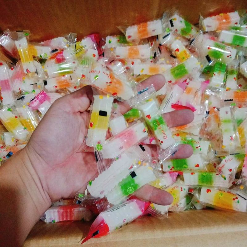 Mứt rau câu sữa sấy giòn 1kg