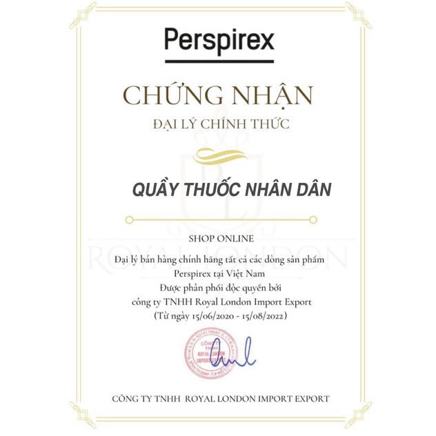 Lăn Khử Mùi Perspirex