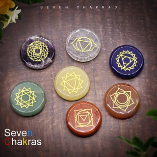 Set 7 Viên Đá Chakra Phong Thủy