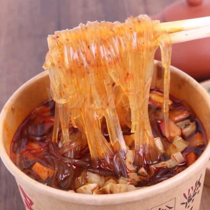 (1 thùng 6 hộp miến chua cay ngon Trùng Khánh