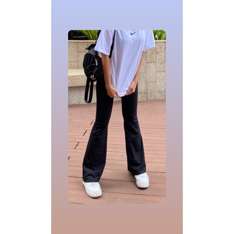 SP000984 Quần Ống Loe Flare Pant (Black)- Tiệm Mềm Croptop