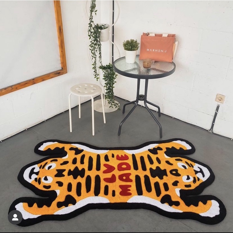 Thảm Trang Trí “Tiger LV Made”- handmade rug