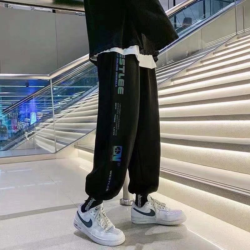 Quần dài phản quang thiết kế thời trang cho nam size m-3xl