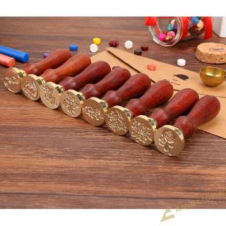 Mộc Sáp Cán Gỗ Phong Cách Retro