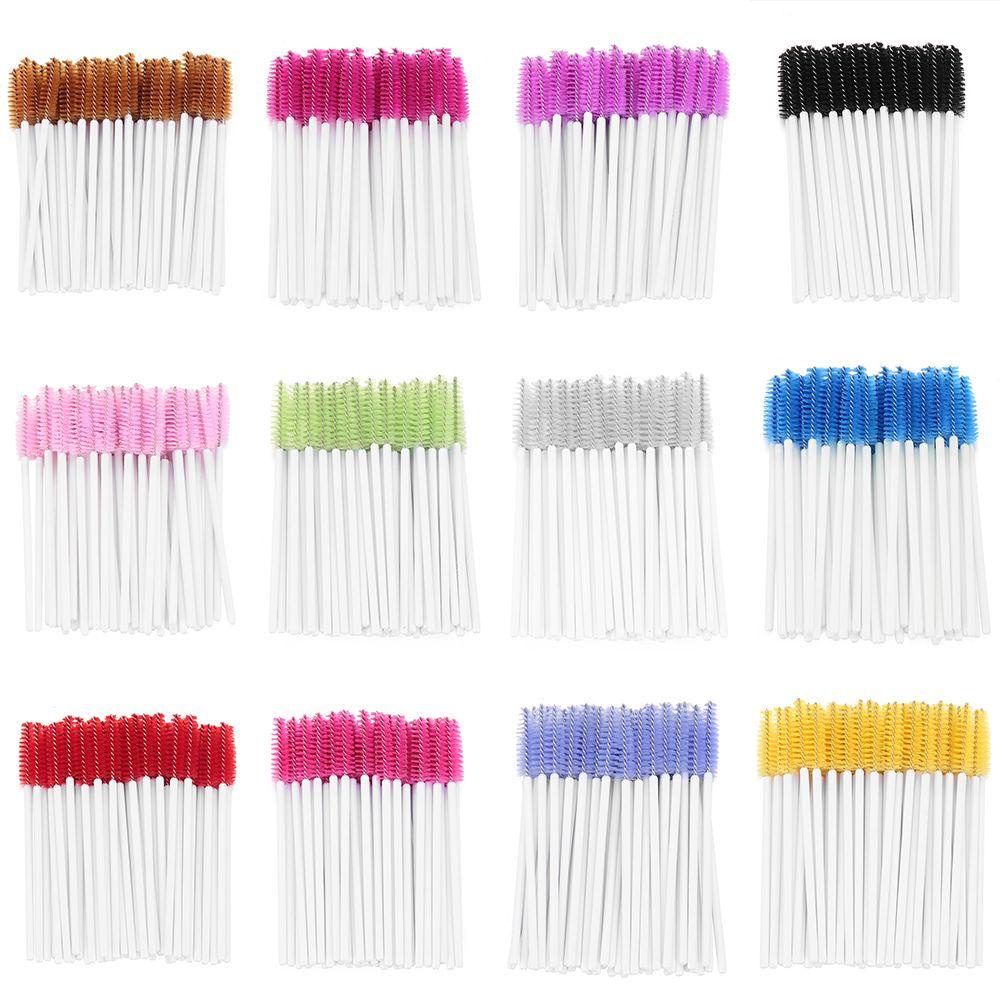 Set 50 Cọ Chuốt Mi Xoắn Ốc Sử Dụng Một Lần