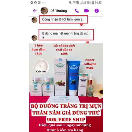 Bộ dưỡng da Beauty Queen 80k