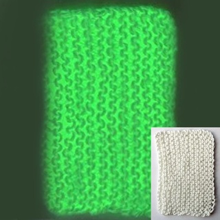 Mới Lạ Sợi Chức Năng Phát Sáng Trong Bóng Tối Polyester Dạ Quang Chunky Sợi 2 Mm Cho Tay Đan Thảm Áo Len Mũ