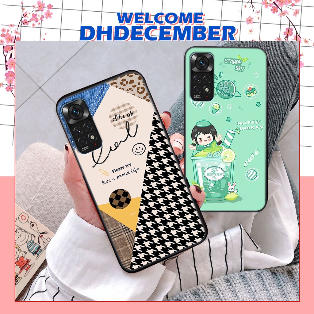 Ốp lưng Xiaomi REDMI NOTE 11 / NOTE 11S 4G / 5G / NOTE 11 PRO 4G/ 5G in hình nice ,good luck happy ốp xinh viền dẻo đẹp