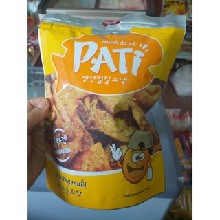 Snack da cá Pati vị trứng muối 50gr