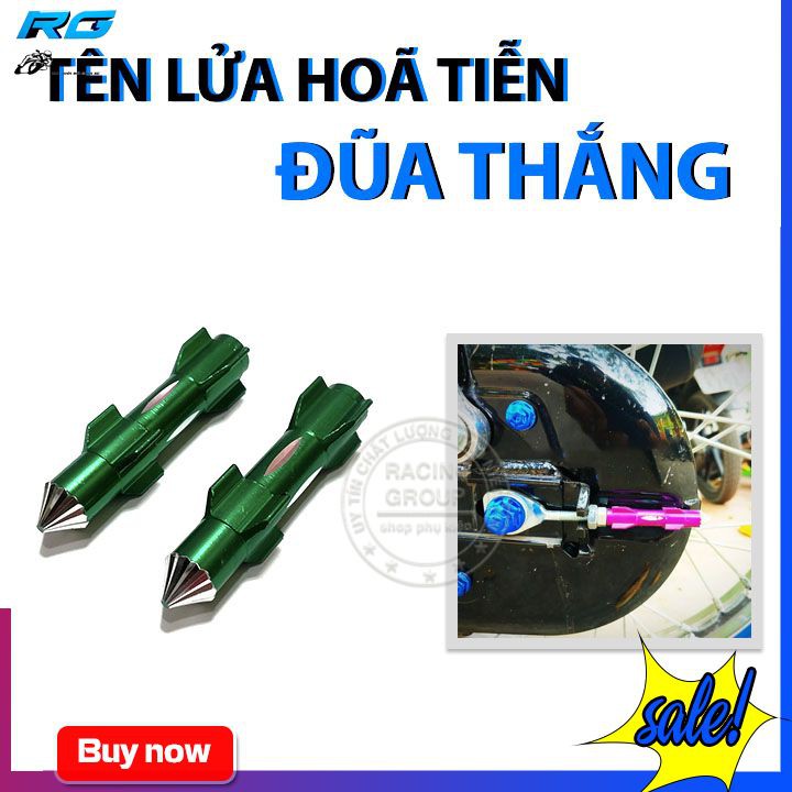 Bộ Cặp Ốc Đũa Thắng Tên Lửa Gắn Mọi Loại Xe Máy