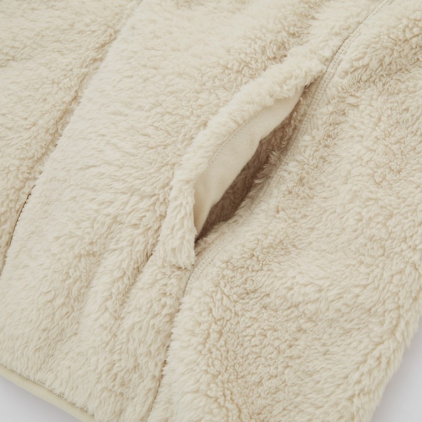 Áo khoác lông cừu Uniqlo siêu ấm Hàng chính hãng - 419505