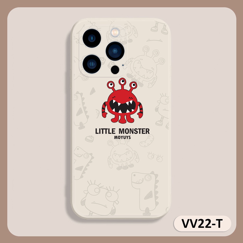 Ốp lưng ip Little Monster cạnh vuông 6/6plus/6s/6splus/7/7plus/8/8plus/x/xr/xs/11/12/13/pro/max/plus/promax