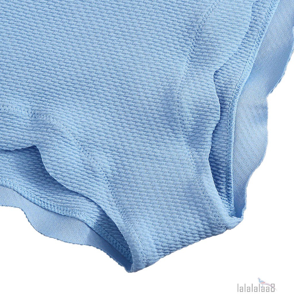 Bộ Đồ Bơi Bikini 2 Mảnh Cổ Chữ U Màu Sắc Trơn Kèm Quần Lưng Cao Dành Cho Nữ Laa8-Ys | BigBuy360 - bigbuy360.vn