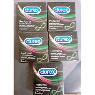 Bao cao su Combo 5 hộp Durex performa kéo dài thời gian