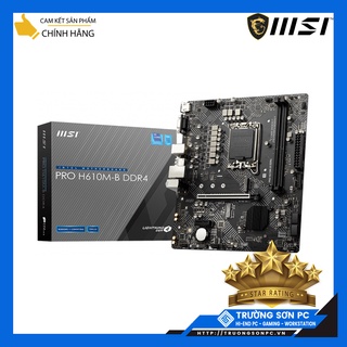 Mua Mainboard MSI PRO H610MB DDR4 M.2 NVME Connector | Socket 1700