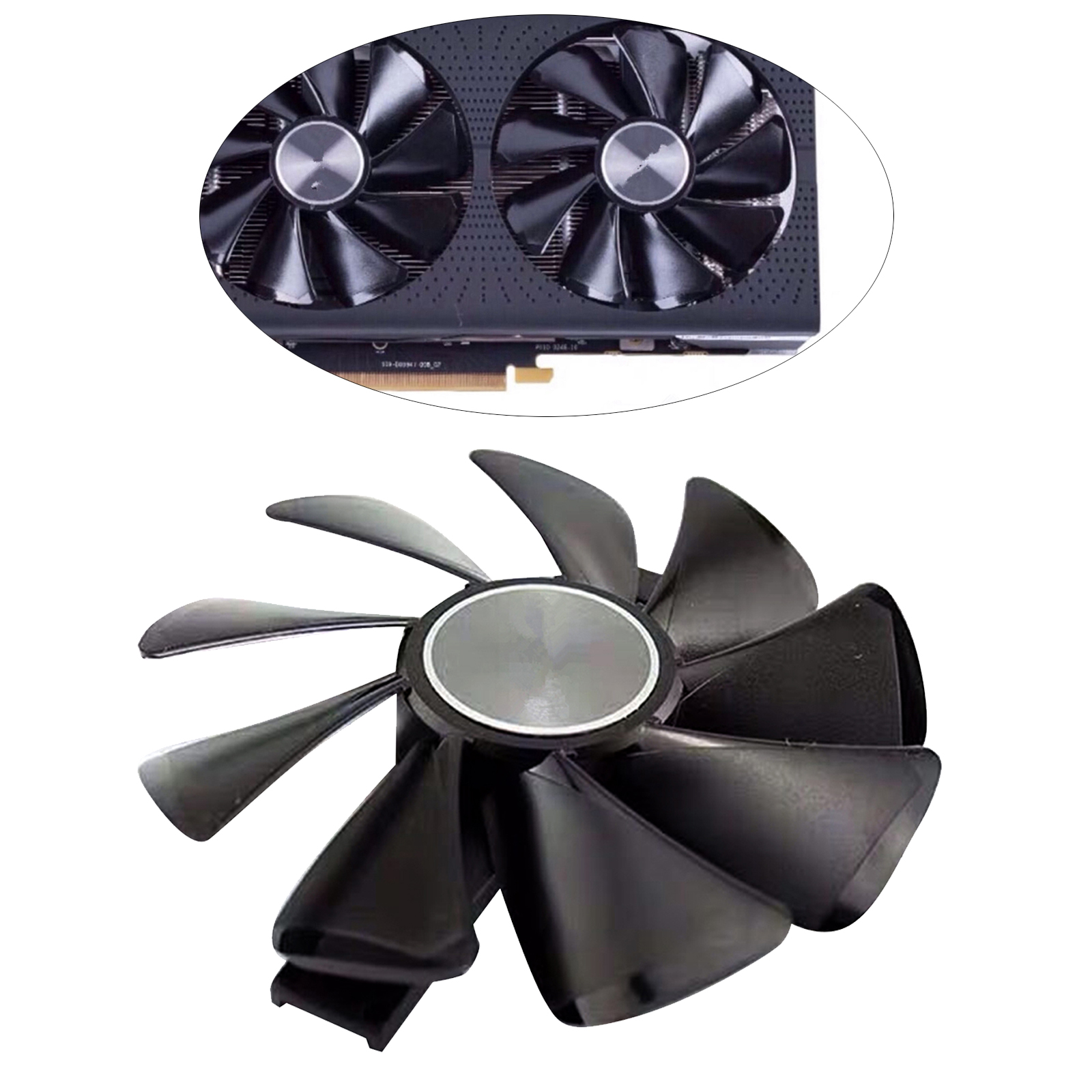 Quạt Tản Nhiệt Cho Nitro Rx480 Rx570 4g / 8g D5 Rx580