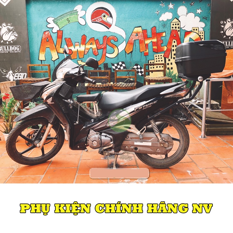 Baga Givi HRV Wave125I 2019 /Future125Fi 2019 chính hãng cho xe chịu lực cao bao gồm đế gắn thùng