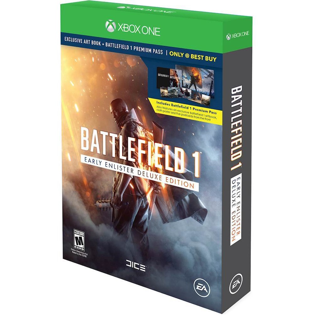 Đĩa Game Xbox Battlefield 1 Early Enlister Deluxe Edition Artbook