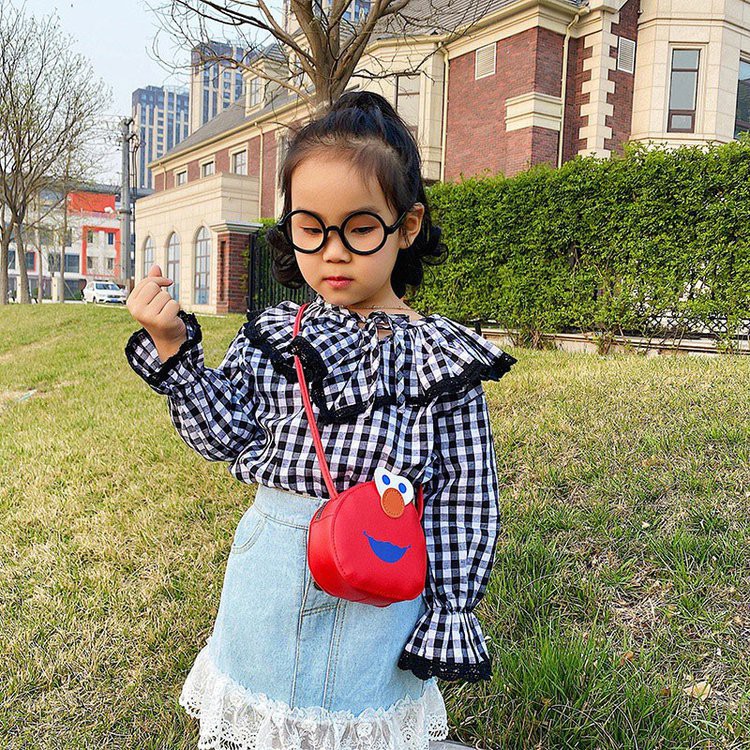 Túi đeo chéo HOẠT HÌNH dễ thương phong cách Hàn Quốc cho bé gái TX07