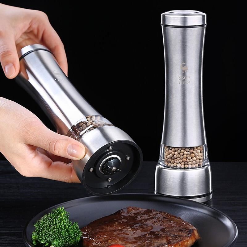❈Máy xay hạt tiêu Đức gia dụng siêu mịn chai vị đen thủ công