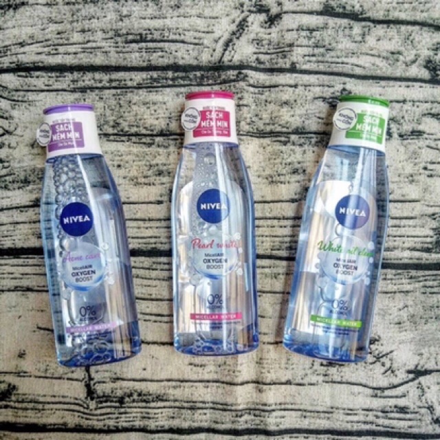 NƯỚC TẨY TRANG NIVEA KHÔNG CHỨA CỒN PHIÊN BẢN MỚI!