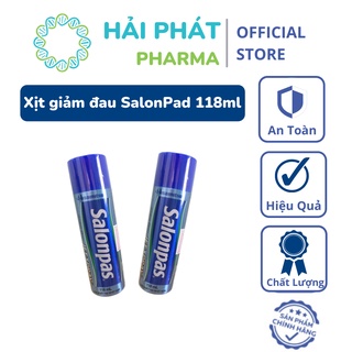 Chai Xịt Giảm Đau Salonpas Jet Spray Hisamitsu 118Ml