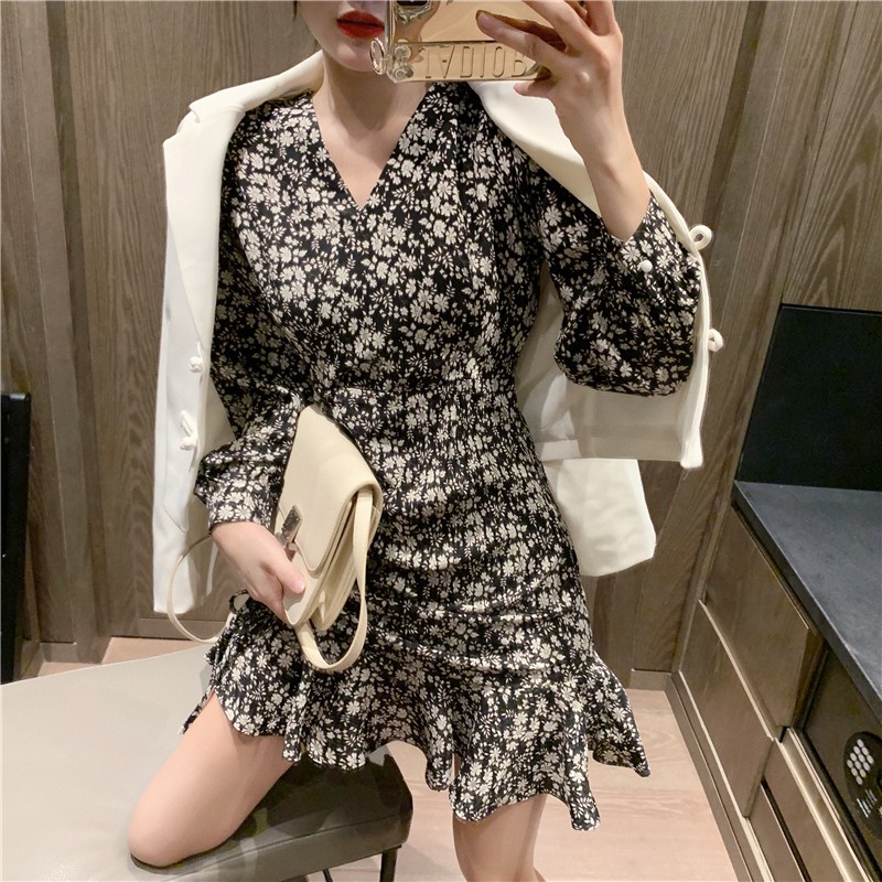 ĐẦM VÁY HOA NỮ ĐI TIỆC DẠO PHỐ ULZZANG | BigBuy360 - bigbuy360.vn