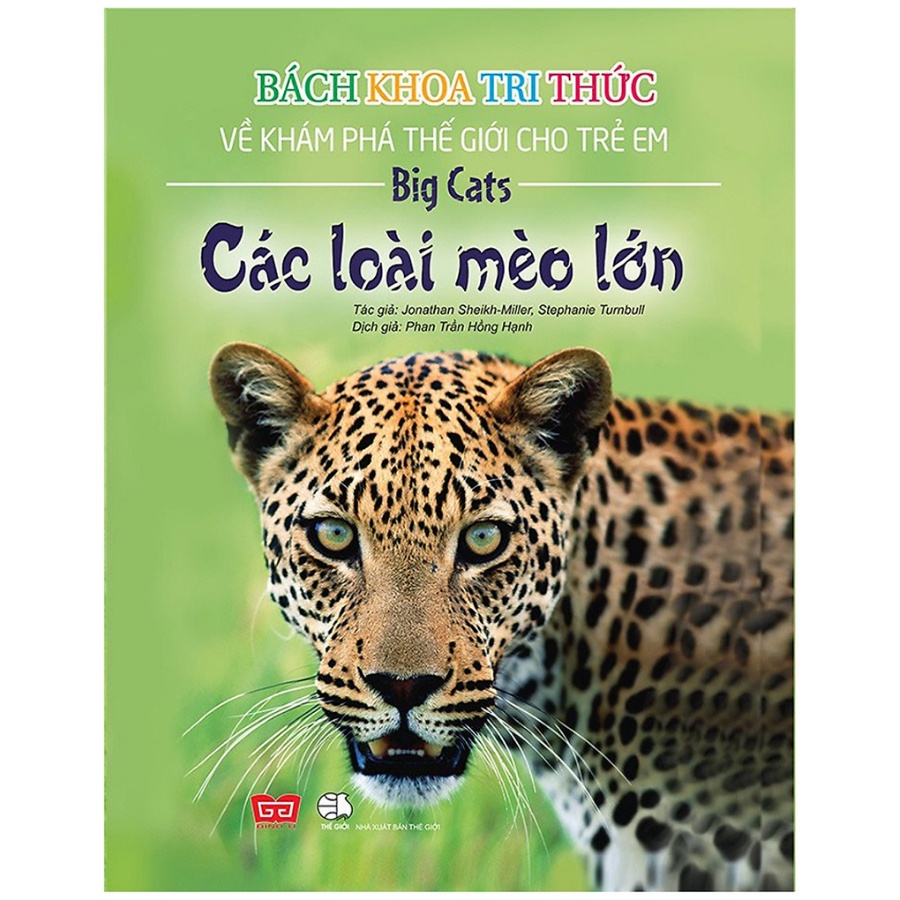 Sách - Bách Khoa Tri Thức Về Khám Phá Thế Giới Cho Trẻ Em - Các Loài Mèo Lớn (Bìa Cứng)