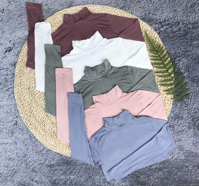 Áo Thun Nữ BODY Tay Dài Cổ Tròn - Chất Borip Lụa Thoáng Mát Thấm Hút Mồ Hôi - Ảnh Thật | BigBuy360 - bigbuy360.vn