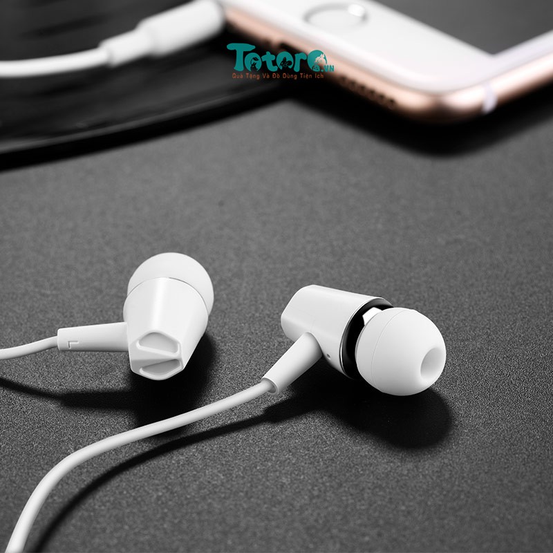 Tai nghe Earphone In-ear Hoco M34 Lục lăng - CH Hoco M72 - Đen