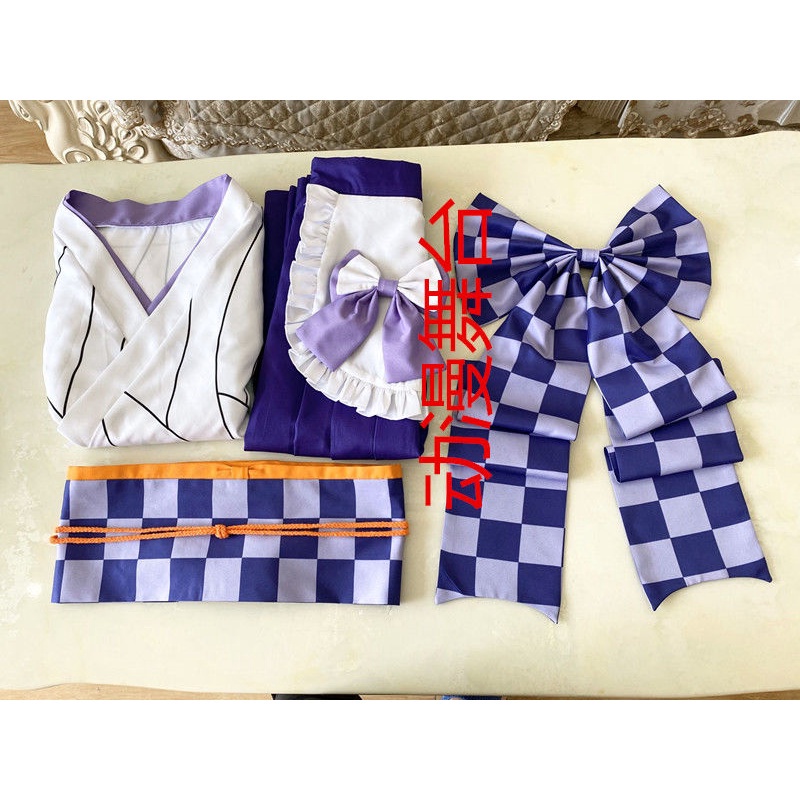 Bộ Đồ Hóa Trang Demon Slayer. Trang Phục Hóa Trang Cô Hầu Gái Demon Slayer Kochou Shinobu. Kanroji Mitsuri.