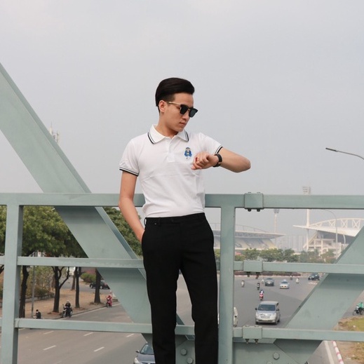 Áo Polo Nam- Áo Phông Nam Cổ Bẻ Chất Cá Sấu Mềm Mịn Co Dãn 4 Chiều Logo Thêu - MÃ AC124 [ Shop Bán Sỉ ]