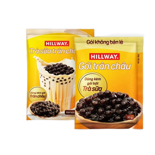1 Set trà sữa trân châu HILLWAY ( 1 set gồm 1 gói trà và 1 gói trân châu pha được 1 cốc)