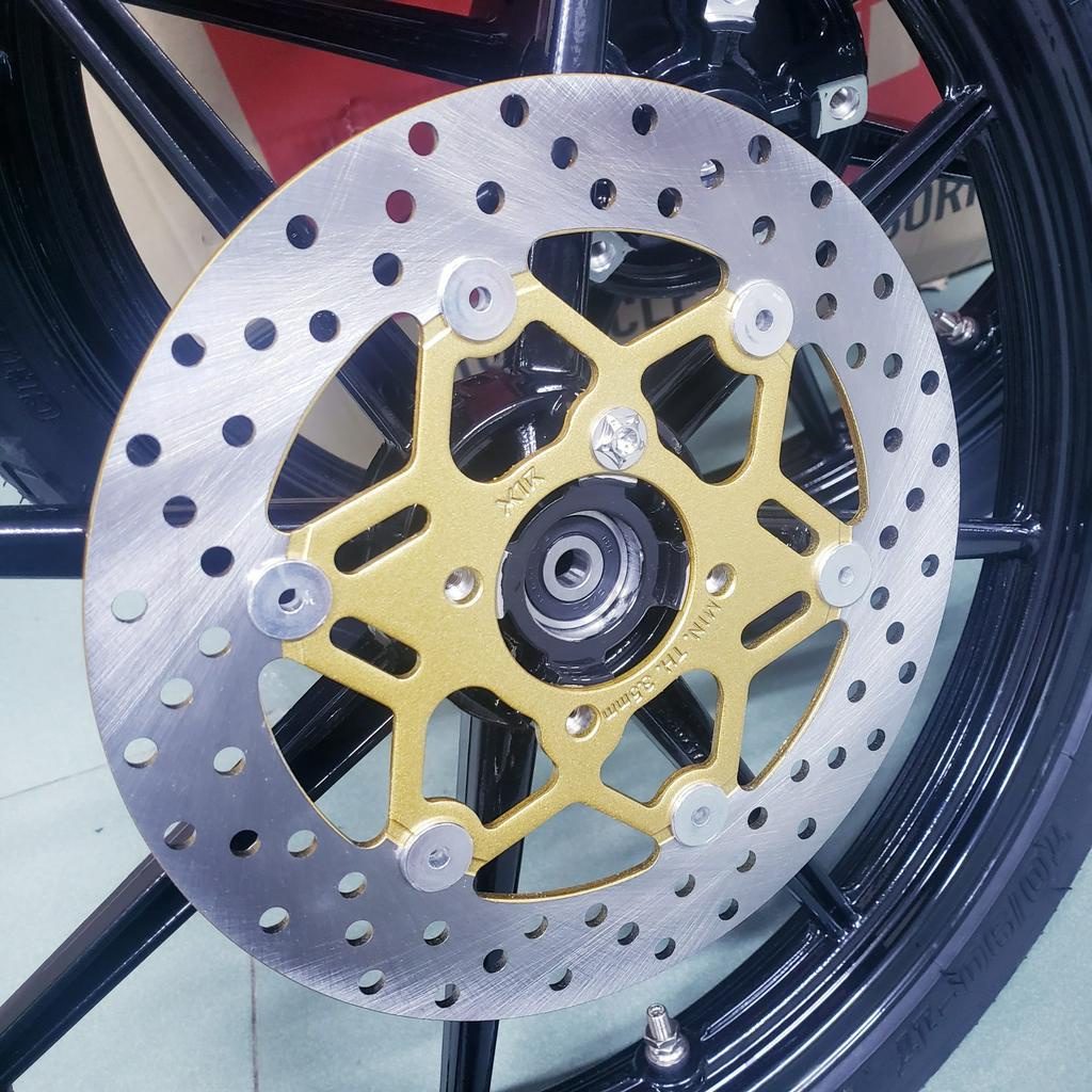 Mâm X1R 8 Cây Exciter 150 Ex 155 Size 1.6 1.85 Tặng Kèm Đĩa Thắng Ốc Salaya Vỏ Cheetah Không Ruột