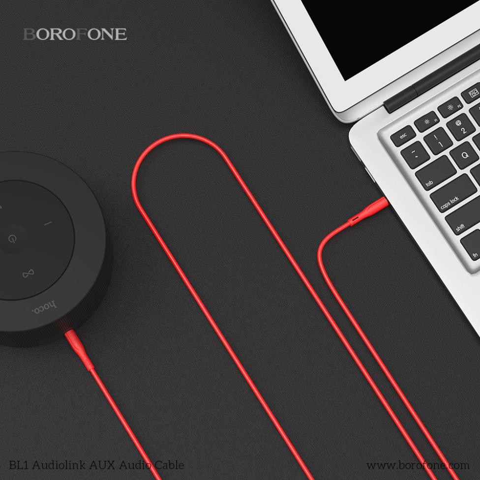 Giắc cắm 3.5mm, cáp AUX âm thanh, Dài 1m, âm thanh trung thực  BL1 Audiolink