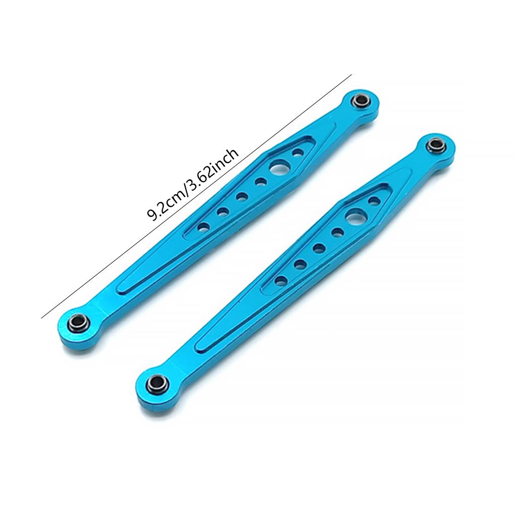 Bộ 2 Thanh Kim Loại Cố Định Phía Sau Cho Mô Hình Xe Hơi Điều Khiển Từ Xa Wltoys 12428-A B 12423 1: 12