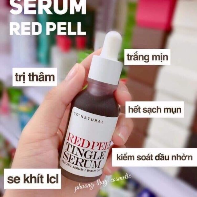 Red peel tingle serum sạch mụn sạch thâm