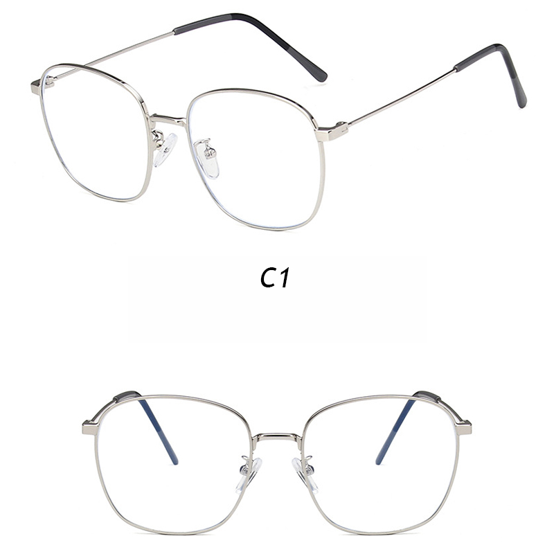 Kính mát vuông chống ánh sáng xanh phong cách Hàn Quốc cho nữ