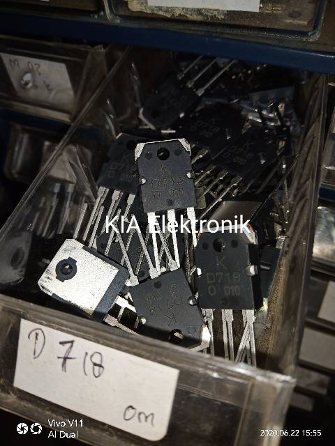 Linh Kiện Bán Dẫn 718 Fet D718 Tr Mosfet K 718 Or K D718 Ori