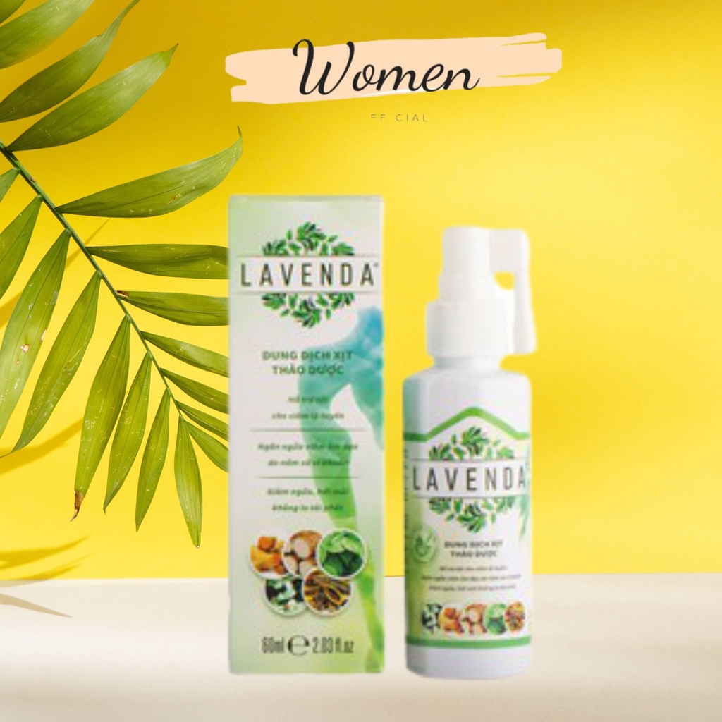 Dung dịch xịt thảo dược LAVENDA