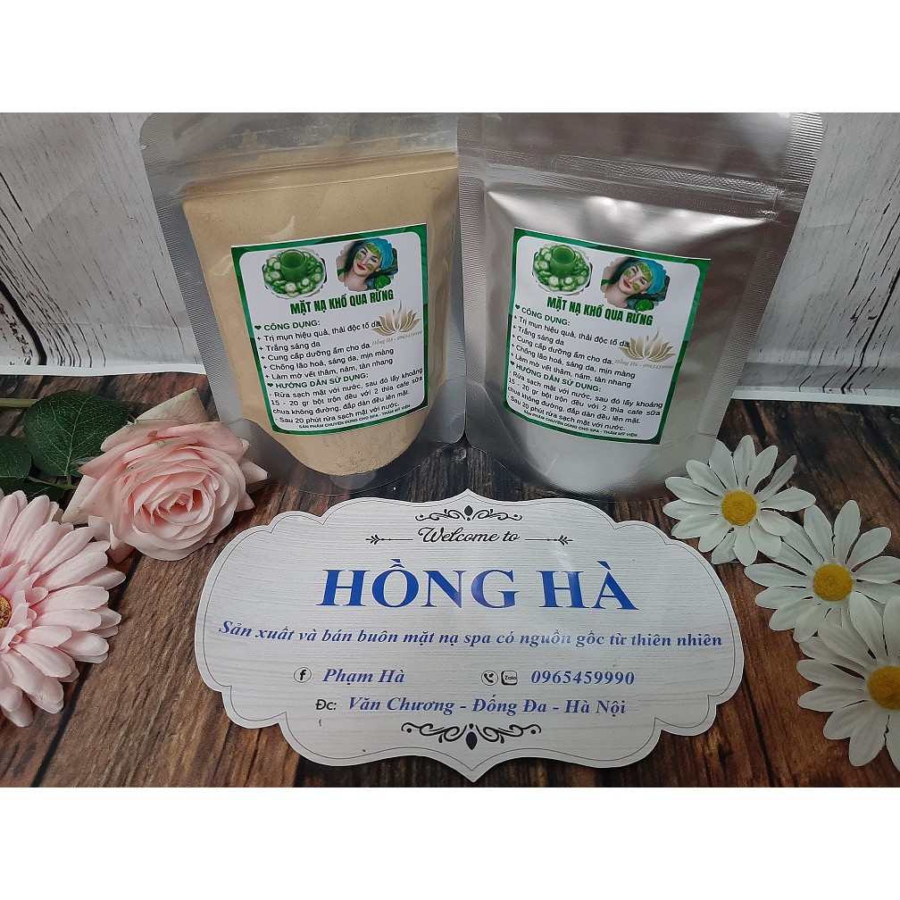 500gr Bột khổ qua - Mặt nạ khổ qua rừng handmade