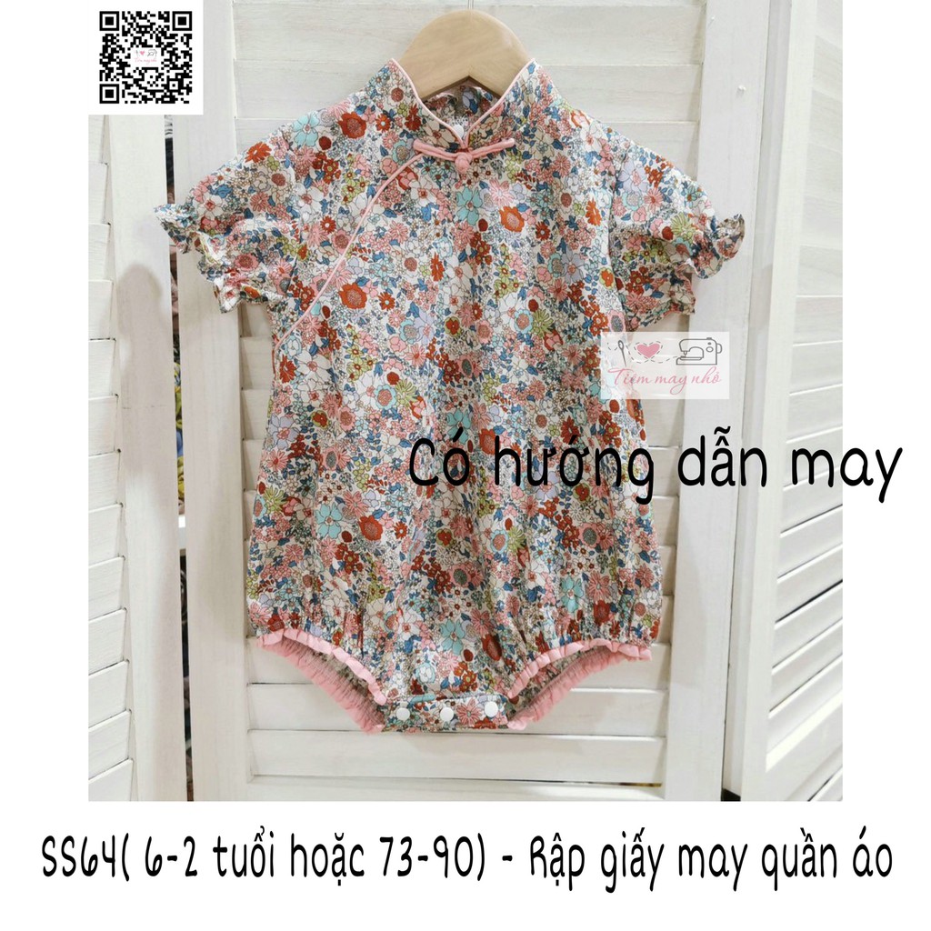 SS64_Rập giấy may body cổ tàu